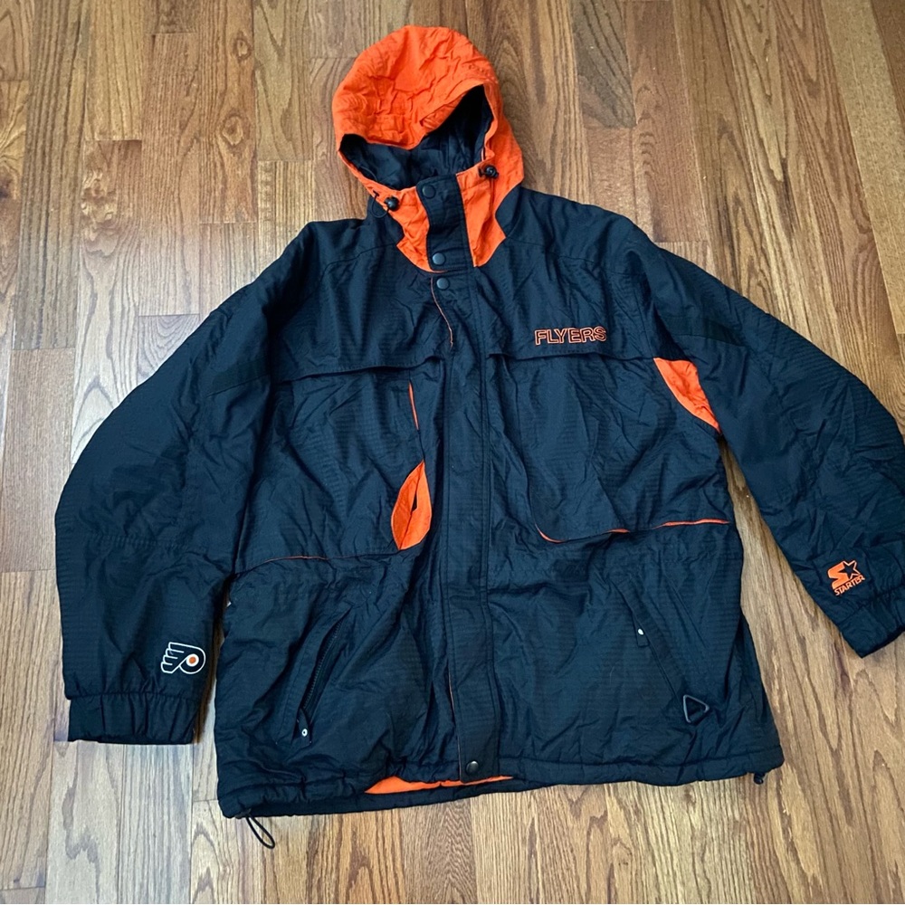 Vintage Philadelphia Flyers Starter Parka Jacket